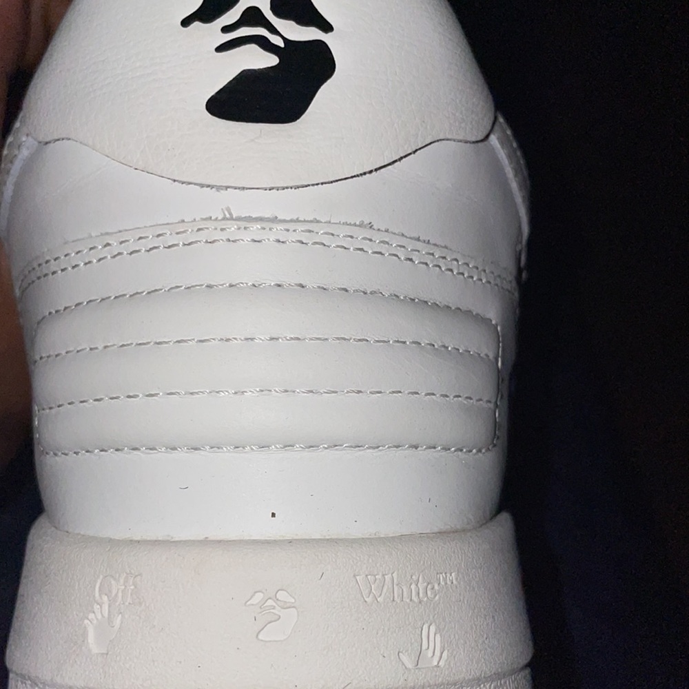 off white “out of office” shoes they are a size 12 US 45 EU these are used - Picture 5 of 6